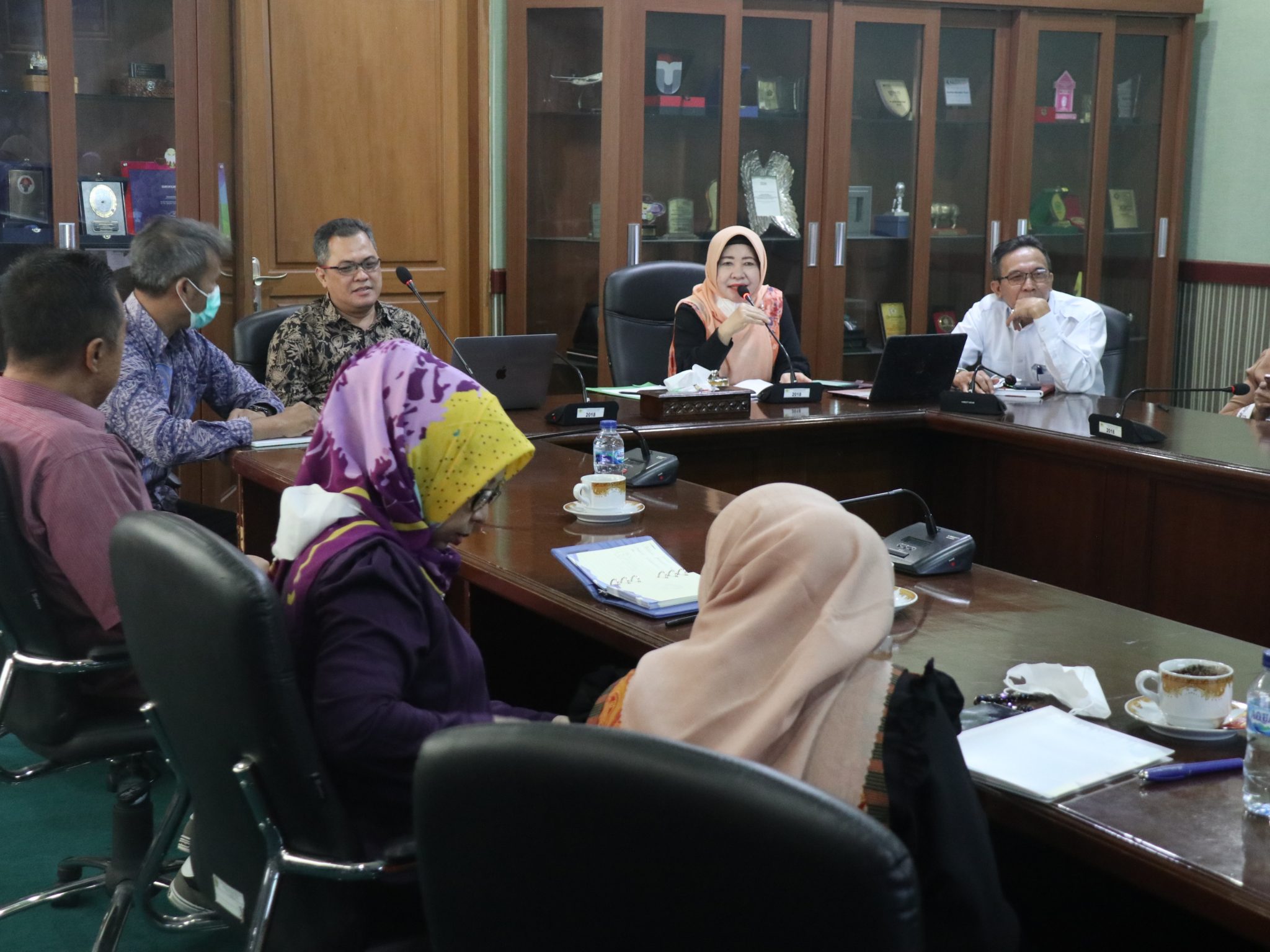 Pimpinan Pascasarjana dan Pihak Program Studi Gelar Rapat Koordinasi Akademik Jelang PMB dan Semester Genap 2023